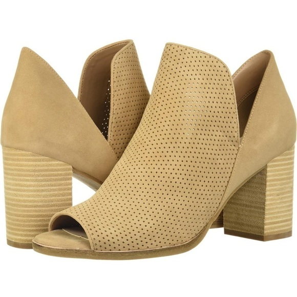 Cole Haan Women's Shiloh Open Toe Bootie Ankle Boot - Picture 1 of 7